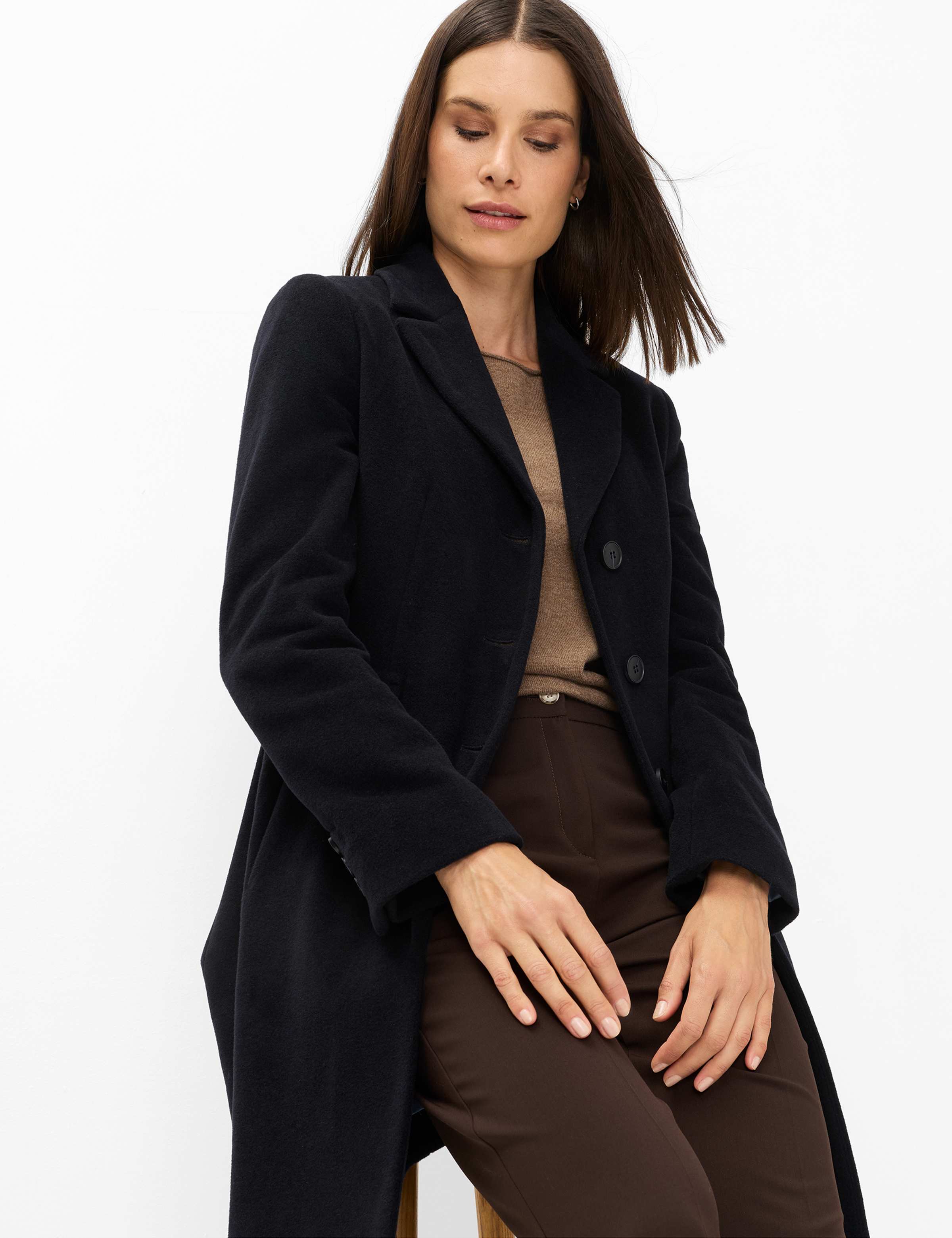 Wollmantel Latina